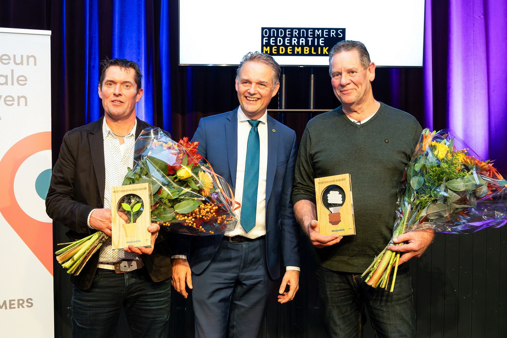 Melkveehouder Jacob Jan Wiering meest duurzame ondernemer Medemblik van 2023, stikstoffilter Special